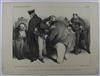 HONORÉ DAUMIER Collection of 16 lithographs.